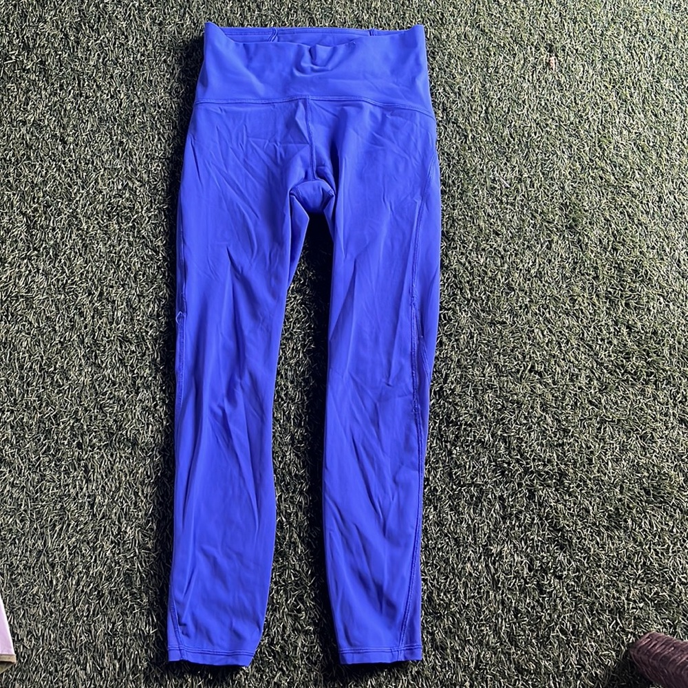 lululemon athletica Royal Blue High-Waist Leggings